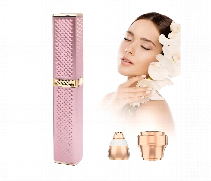 2 In 1 Facial And Eyebrow Hair Remover Pink - Zoom Image 2