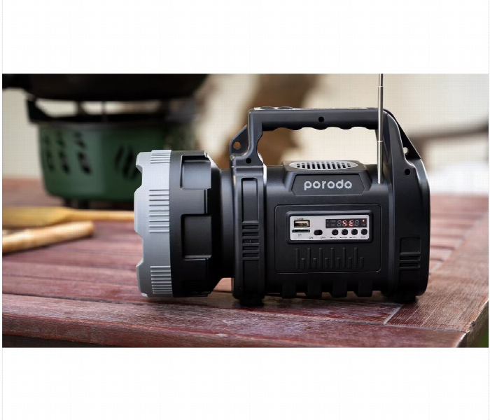 Porodo Lifestyle Outdoor Adventure 3 In 1 Flashlight And Speaker - Zoom Image 2