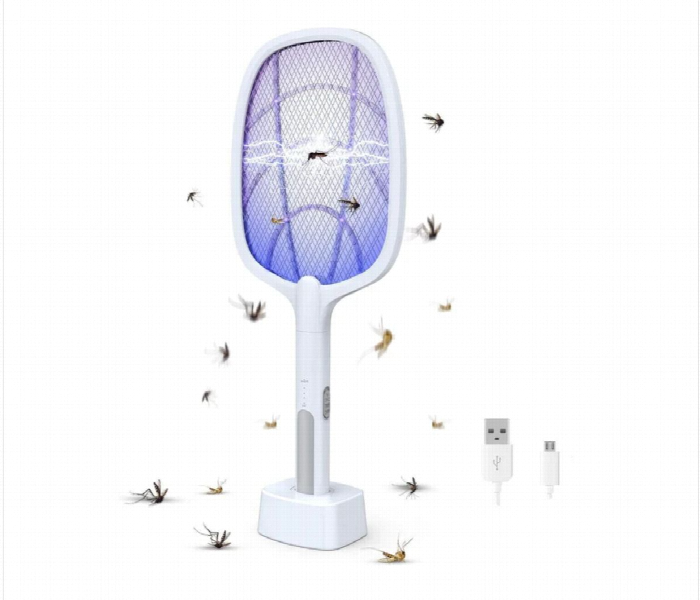 Multifunction Electric Mosquito Swatter Usb 5V - Zoom Image 1