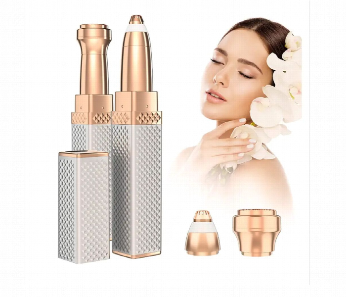 2 In 1 Facial And Eyebrow Hair Remover White - Zoom Image 2