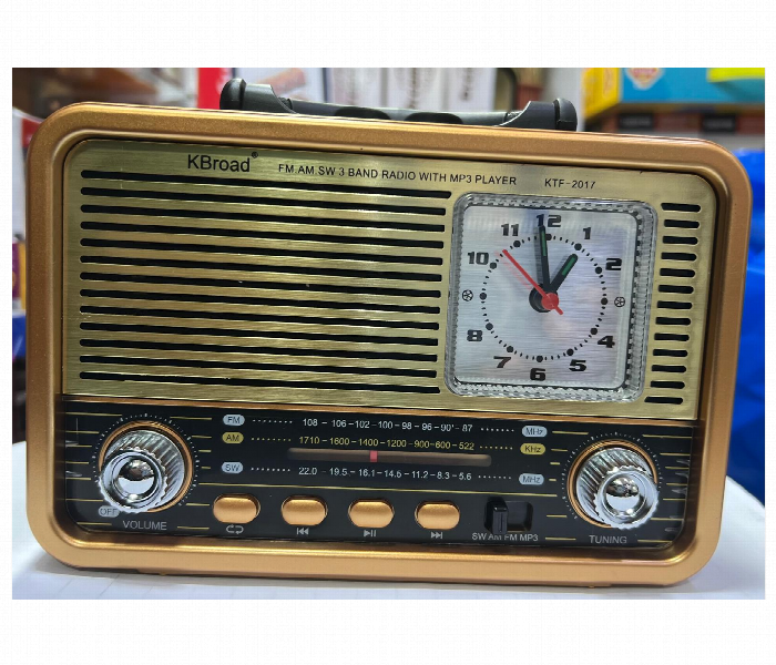 Kbroad Full Band Radio Ktf 2017 With Usb Tf Card - Zoom Image 2
