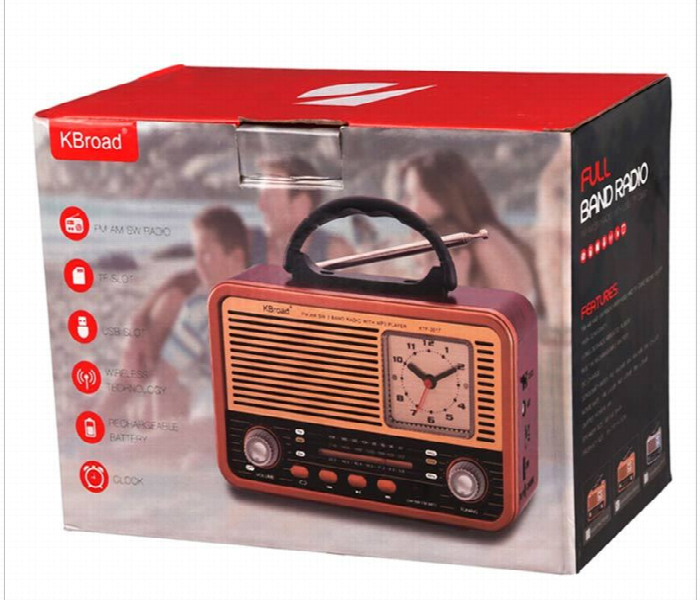 Kbroad Full Band Radio Ktf 2017 With Usb Tf Card - Zoom Image 1