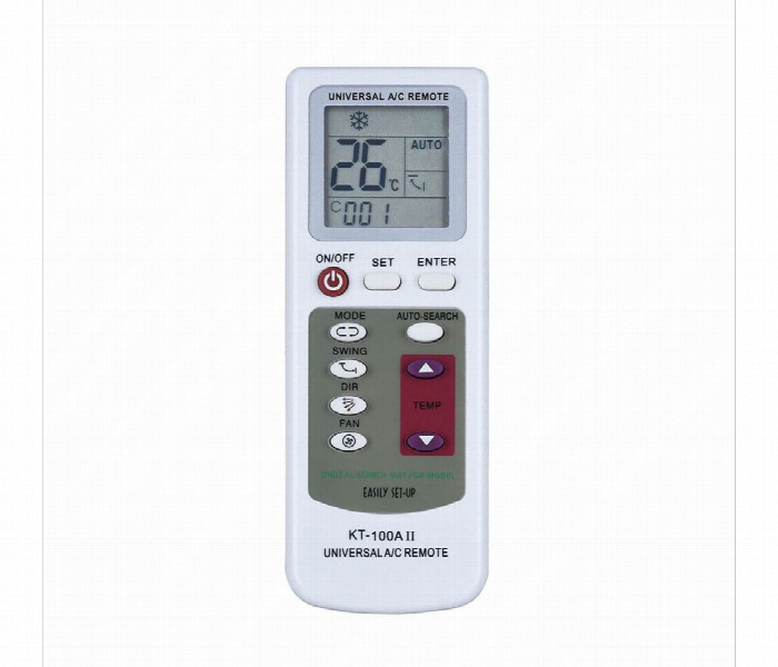 Ac Remote Control Use For Air Conditioner Kt 100A Ii - Zoom Image