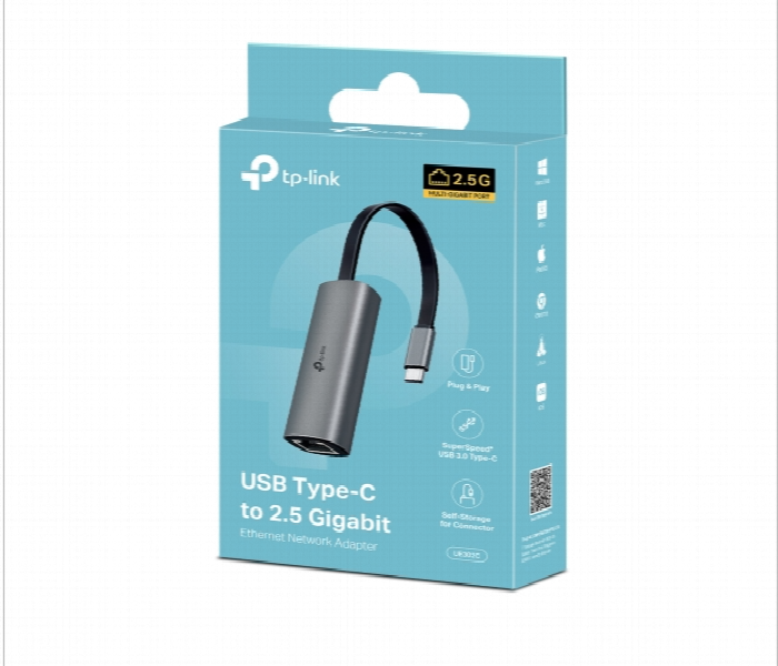 Usb Type C To 2.5 Gigabit Ethernet Network Adapter - Zoom Image 3