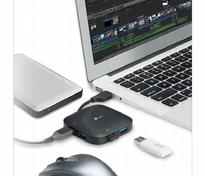 Uh400 Usb 3.0 4 Port Portable Hub - Zoom Image 4