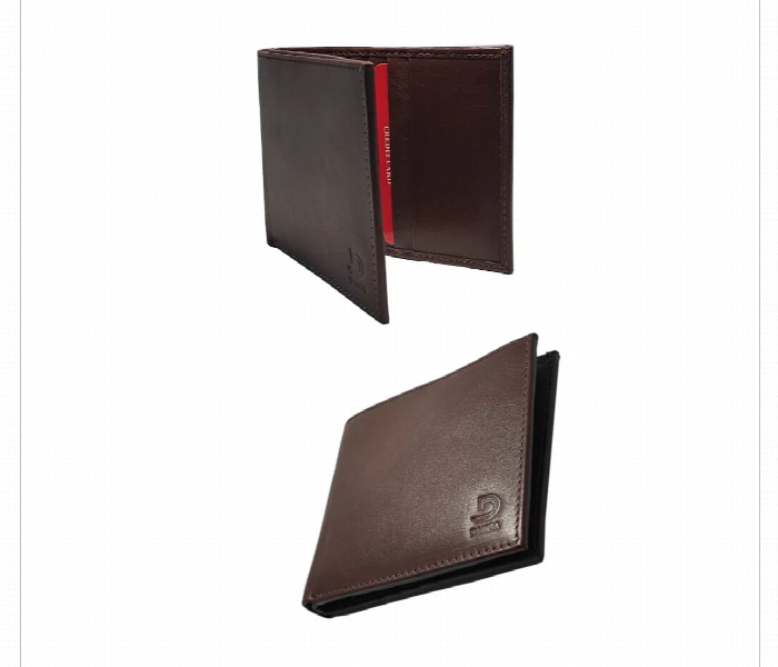Classic Leather Wallet For Men Brown - Zoom Image 2