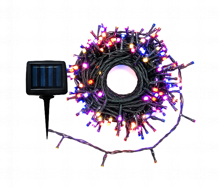 Clikon Ck8319 100 Led 12 Meters Multi Color Solar String Light - Zoom Image