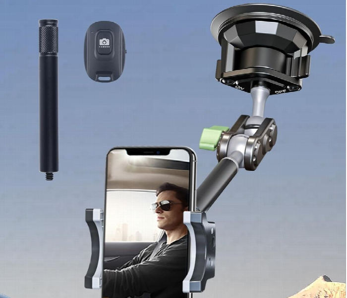 Universal 360 Degree Adjustable Suction Phone Holder - Zoom Image 4