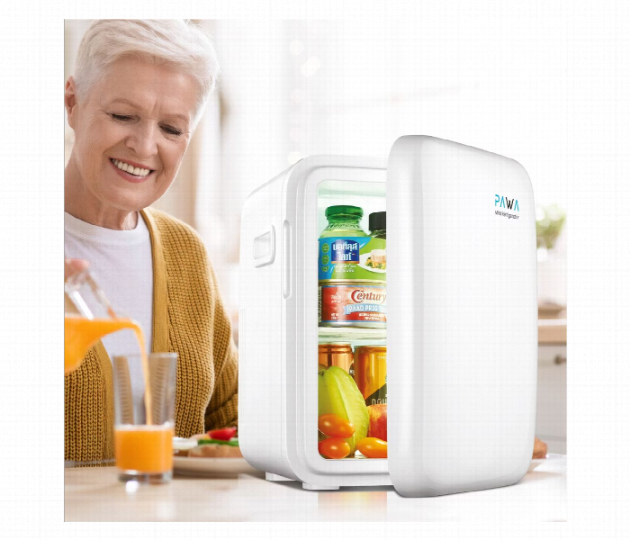 Pawa Mini Refrigerator 10L  White - Zoom Image 4