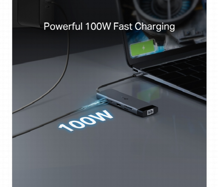 Uh9120C Usb Type C 9 In 1 Hub Turns A Single Usb C Port Into 9 Ports - Zoom Image 9