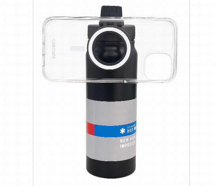 Insulated Bottle With Phone Holder - Zoom Image 2