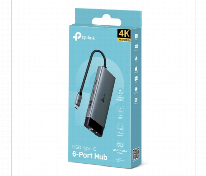 Uh6120C New Usb Type C 6 In 1 Hub - Zoom Image 12