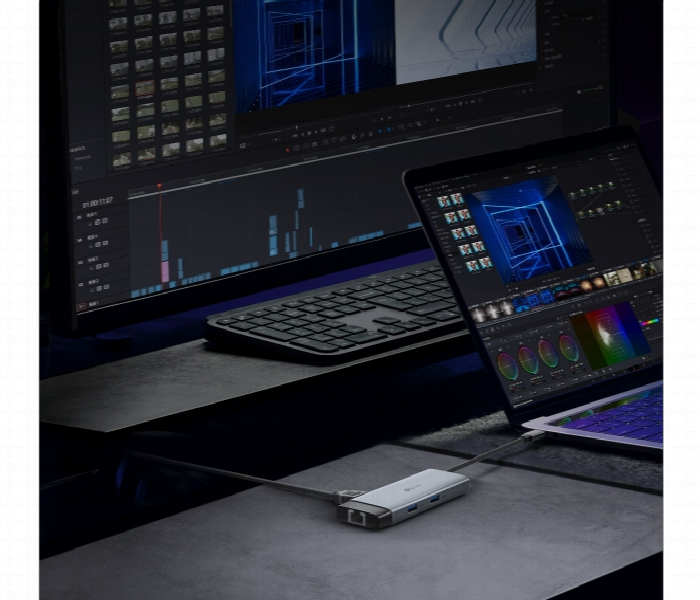 Uh6120C New Usb Type C 6 In 1 Hub - Zoom Image 5