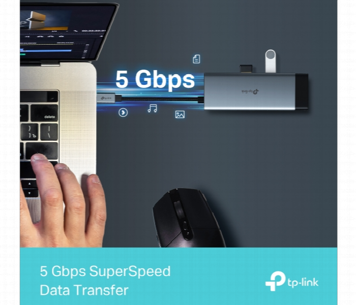 Uh6120C New Usb Type C 6 In 1 Hub - Zoom Image 10