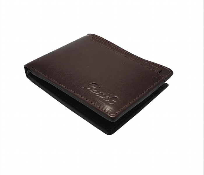 High Quality Men Leather Wallet Brown - Zoom Image 2