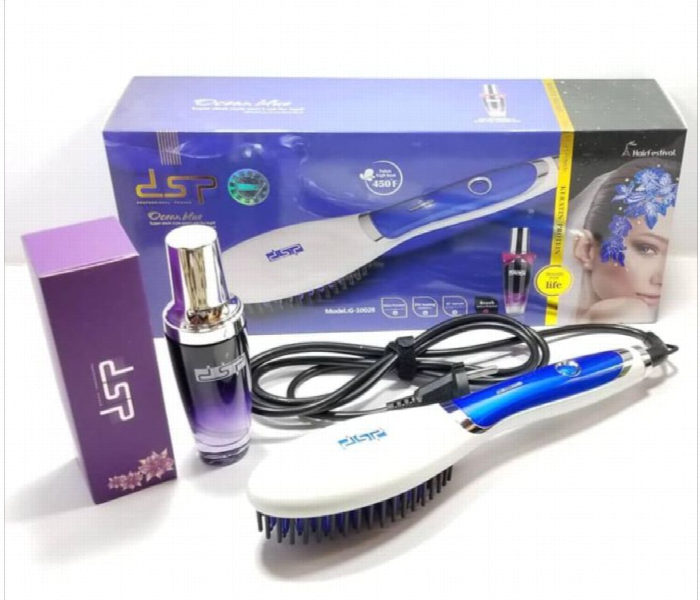 Dsp 10028 Hair Brush  Ocean Blue Professional Salon Hair Straightener - Zoom Image 2