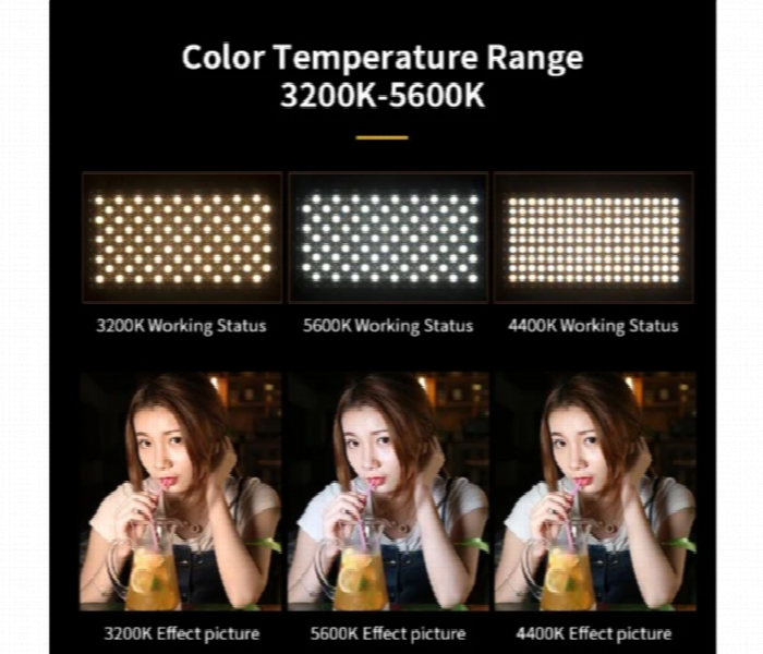 Led Light Kit Pro Led 600 With Stand - Zoom Image 3