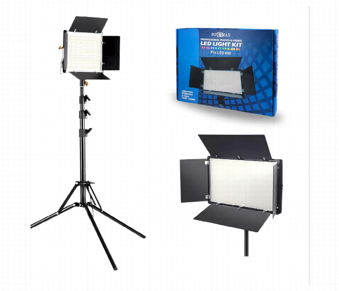 Led Light Kit Pro Led 600 With Stand - Zoom Image 1
