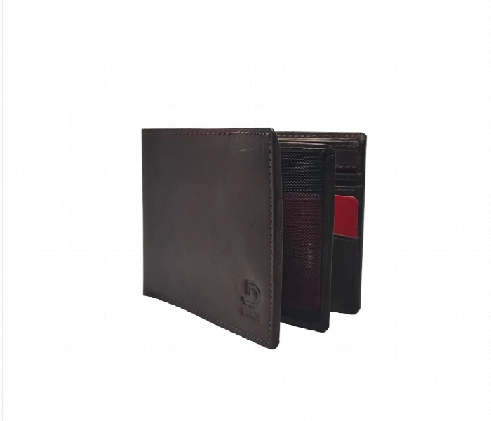 Classic Designer Genuine Leather Men Wallet Brown - Zoom Image 2