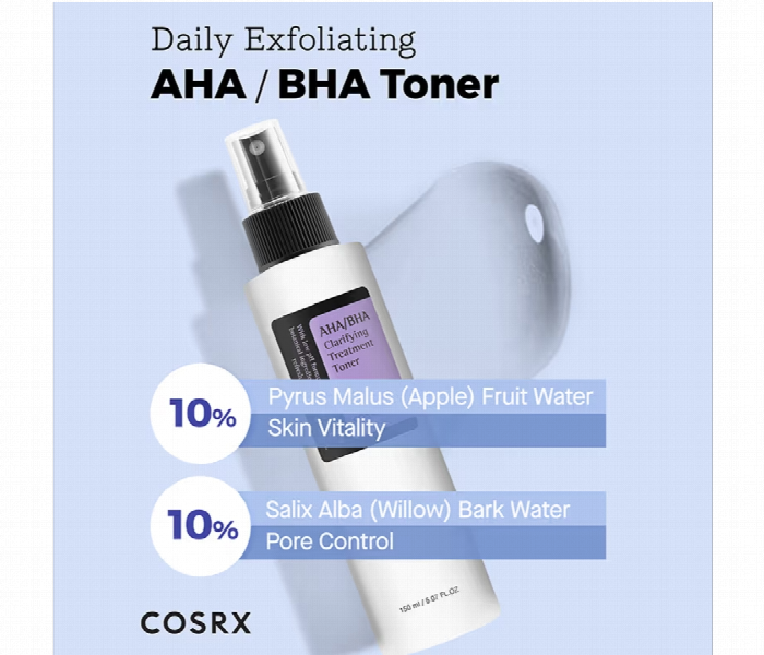 Cosrx Aha Bha Clarifying Treatment Toner  150Ml - Zoom Image 3