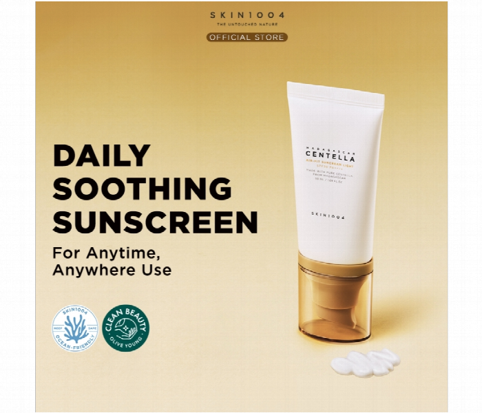 Skin1004 Madagascar Centella Air Fit Suncream Light  50Ml - Zoom Image 3