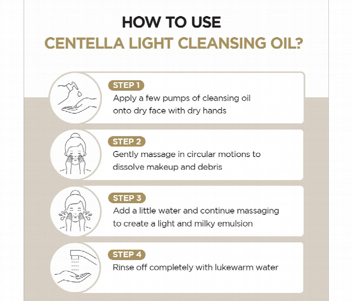 Skin1004 Madagascar Centella Light Cleansing Oil  200Ml - Zoom Image 4