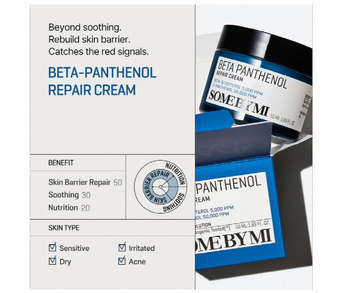 Some By Mi Beta Panthenol Repair Cream  50Ml - Zoom Image 3