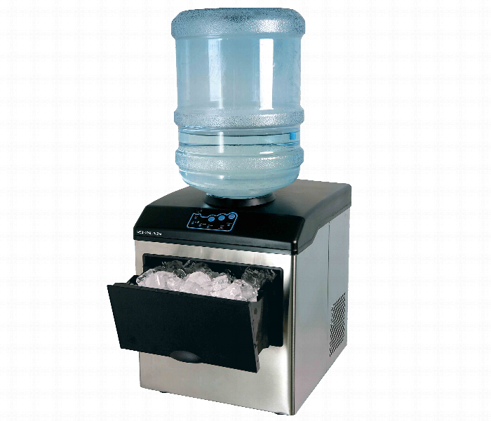 Zenan Ice Maker 22Kg Per Day Top Load Stainless Steel Zim.22Bf - Zoom Image