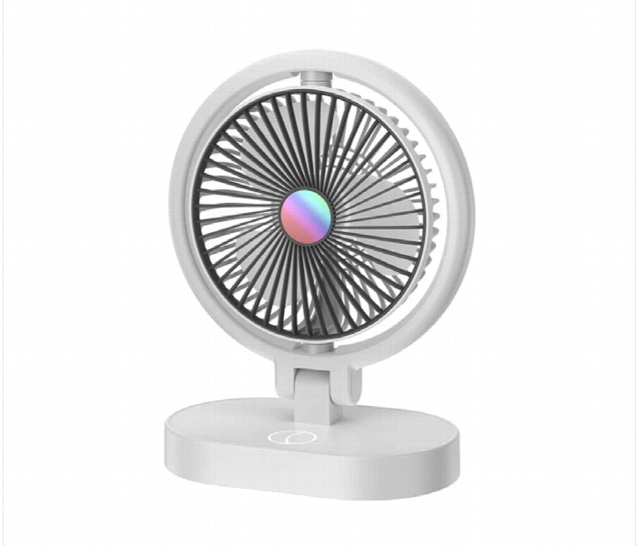 Portable Desktop Fan With Adjustable Wind Speeds - Zoom Image 1