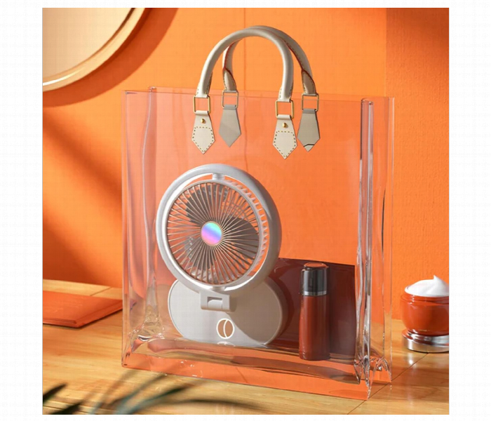 Portable Desktop Fan With Adjustable Wind Speeds - Zoom Image 3
