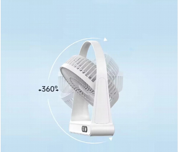 Portable Lightweight Digital Desktop Fan - Zoom Image 3