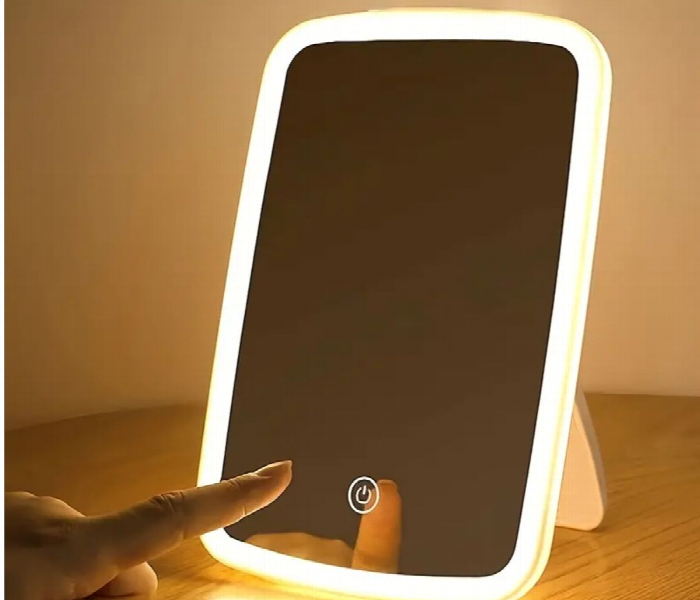 Led Smart Makeup Mirror With Adjustable Brightness - Zoom Image 2