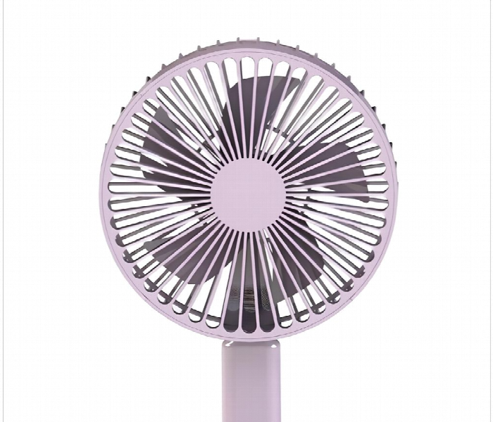Folding Mirror Fan With Phone Holder Pink - Zoom Image 4