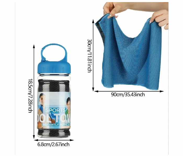 Cooling Towels For Neck And Face - Zoom Image 3