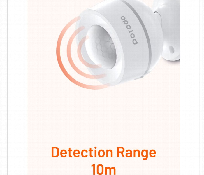 Porodo Lifestyle Smart Motion Sensor White - Zoom Image 3