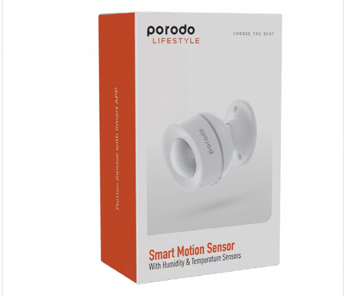 Porodo Lifestyle Smart Motion Sensor White - Zoom Image 5