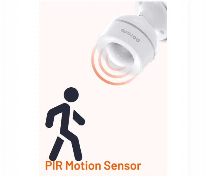 Porodo Lifestyle Smart Motion Sensor White - Zoom Image 2