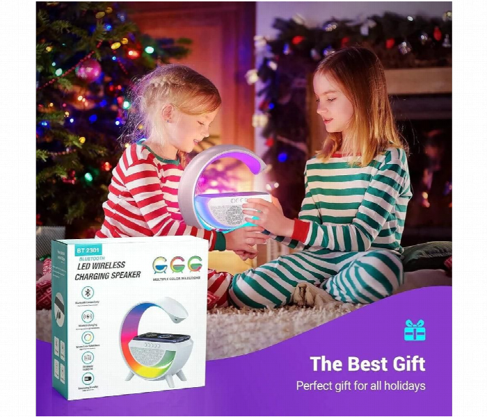 Led Wireless Charging Speaker Bt2301 - Zoom Image 3