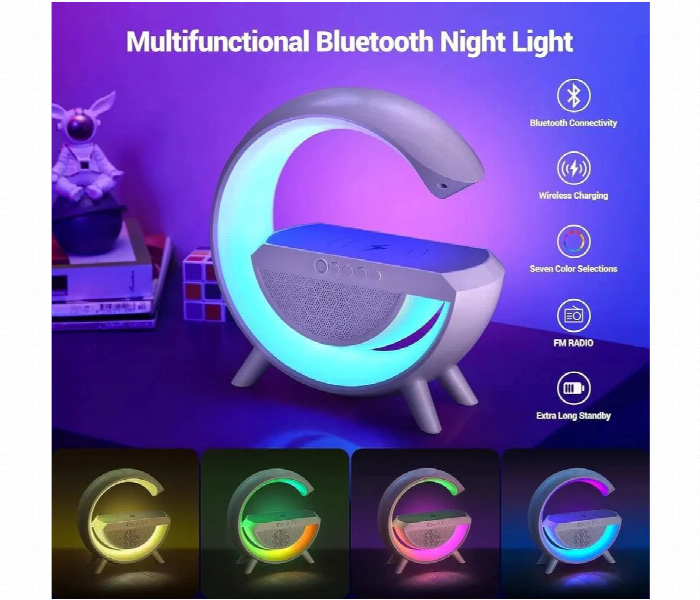 Led Wireless Charging Speaker Bt2301 - Zoom Image 4