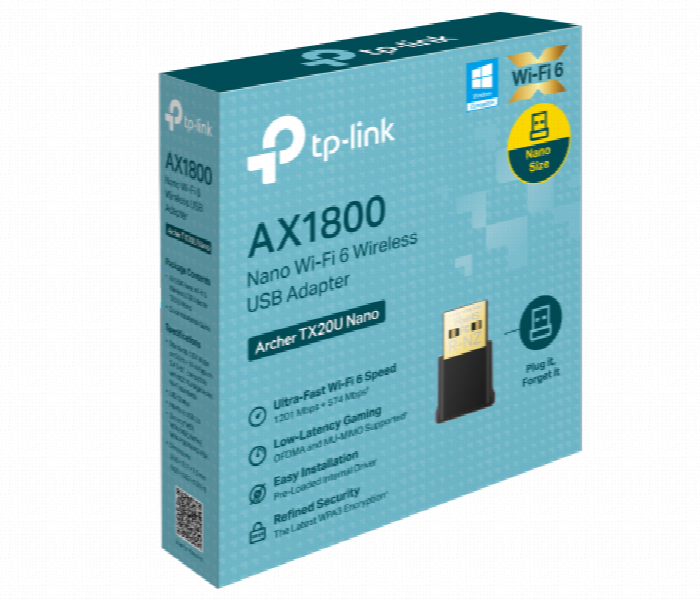 Tp Link Archer Tx20U Nano  Ax1800 Nano Wi Fi 6 Wireless Usb Adapter - Zoom Image 5