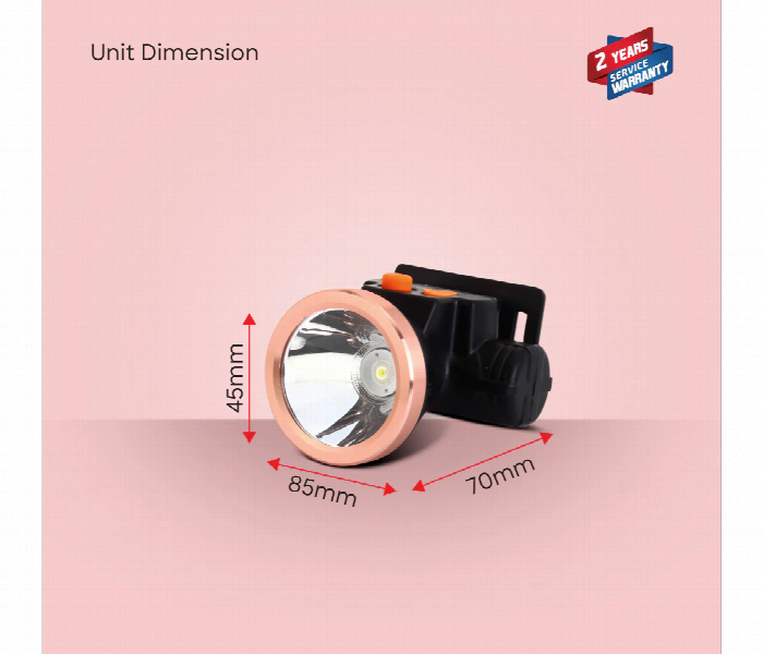 Sanford Sf1052Hl 3W Rechargeable Led Headlamp With  Bright Light And Usb Charging - Zoom Image 6