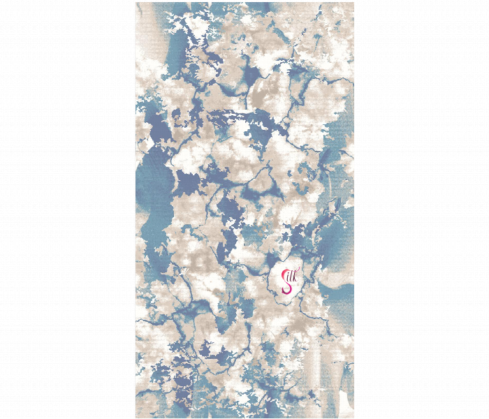Premium Lynosse Carpet 100Cmx200Cm Made In Turkey Blue Colour - Zoom Image
