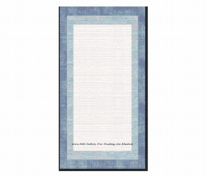 Premium Lynosse Carpet 100Cmx400Cm Made In Turkey Blue Colour - Zoom Image