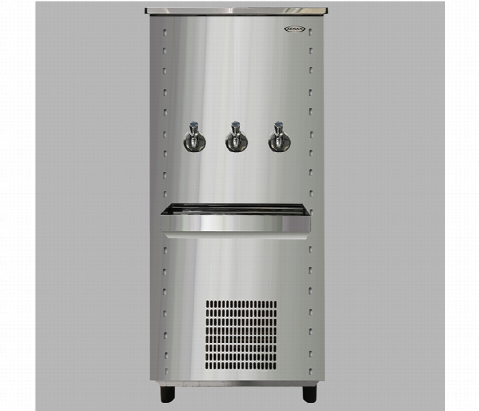 Zenan Z45G3T.in Stainless Steel Water Cooler With 3 Taps And Filter - Zoom Image