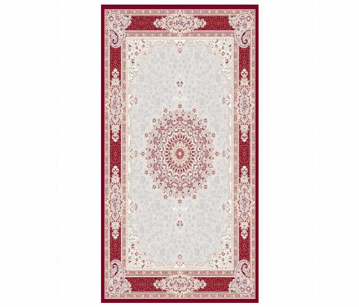 Premium Lynosse Carpet 80Cmx150Cm Made In Turkey Red Colour - Zoom Image