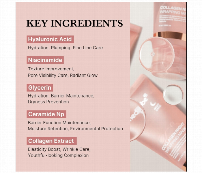 Medicube Collagen Night Wrapping Mask  75Ml - Zoom Image 7