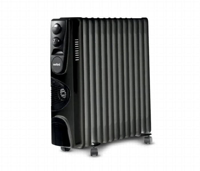 Sanford Sf1212Oh Bs 13 Fins 2900W  Oil Filled Radiator Heater With Turbo Fan And Thermostat Control - Zoom Image 1