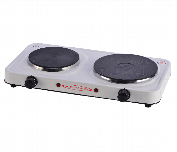 Zenan Double Hot Plate Cooker Zhp.05D With Thermostat And Dual Heating - Zoom Image