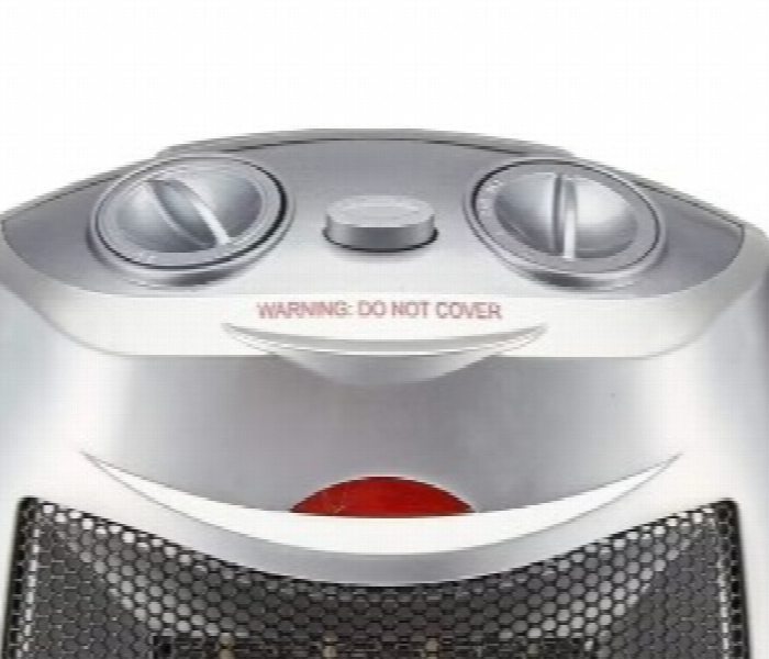 Sanford Sf1229Rh Bs 1500W Oscillating Room Heater With Fan And Adjustable Thermostat - Zoom Image 3