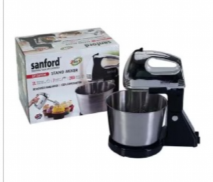 Sanford Sf1359Sm Bs 200W Portable Stand Mixer - Zoom Image 5